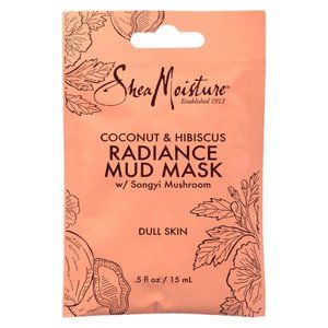Shea Moisture Coconut & Hibiscus Radiance Mud Mask 2 Pack